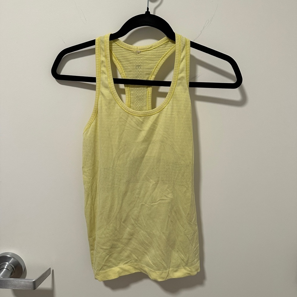 yellow lulu tank